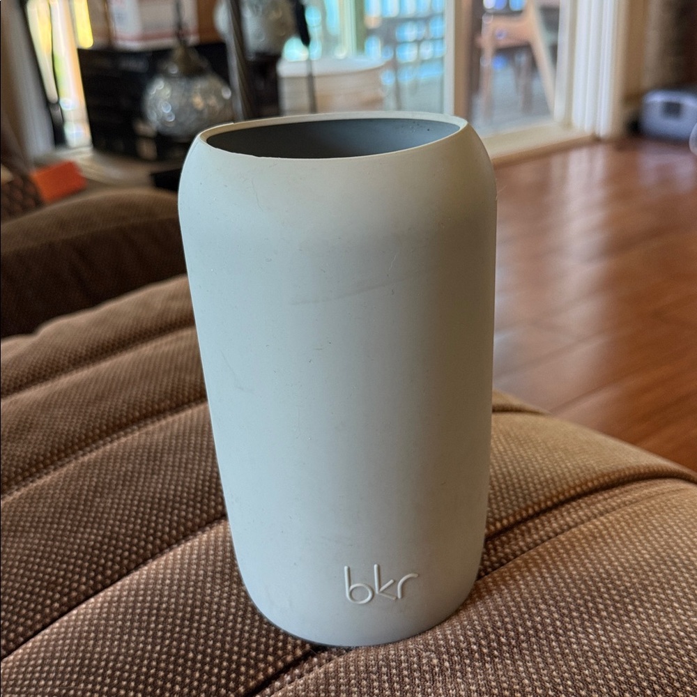 bkr Matte Gray Silicone Tumbler